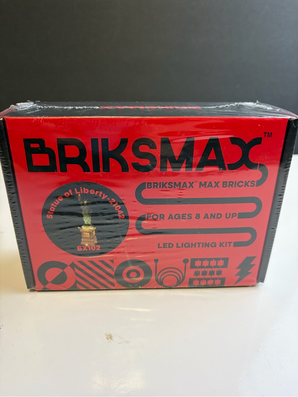 Red LED Lighting Kit for Bricks - Briksmax